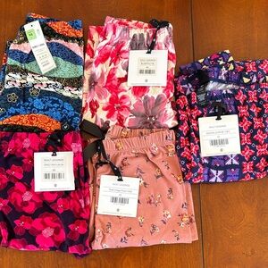 Agnes & Dora Pink Bundle of 5 pairs of‎ Leggings. NWT